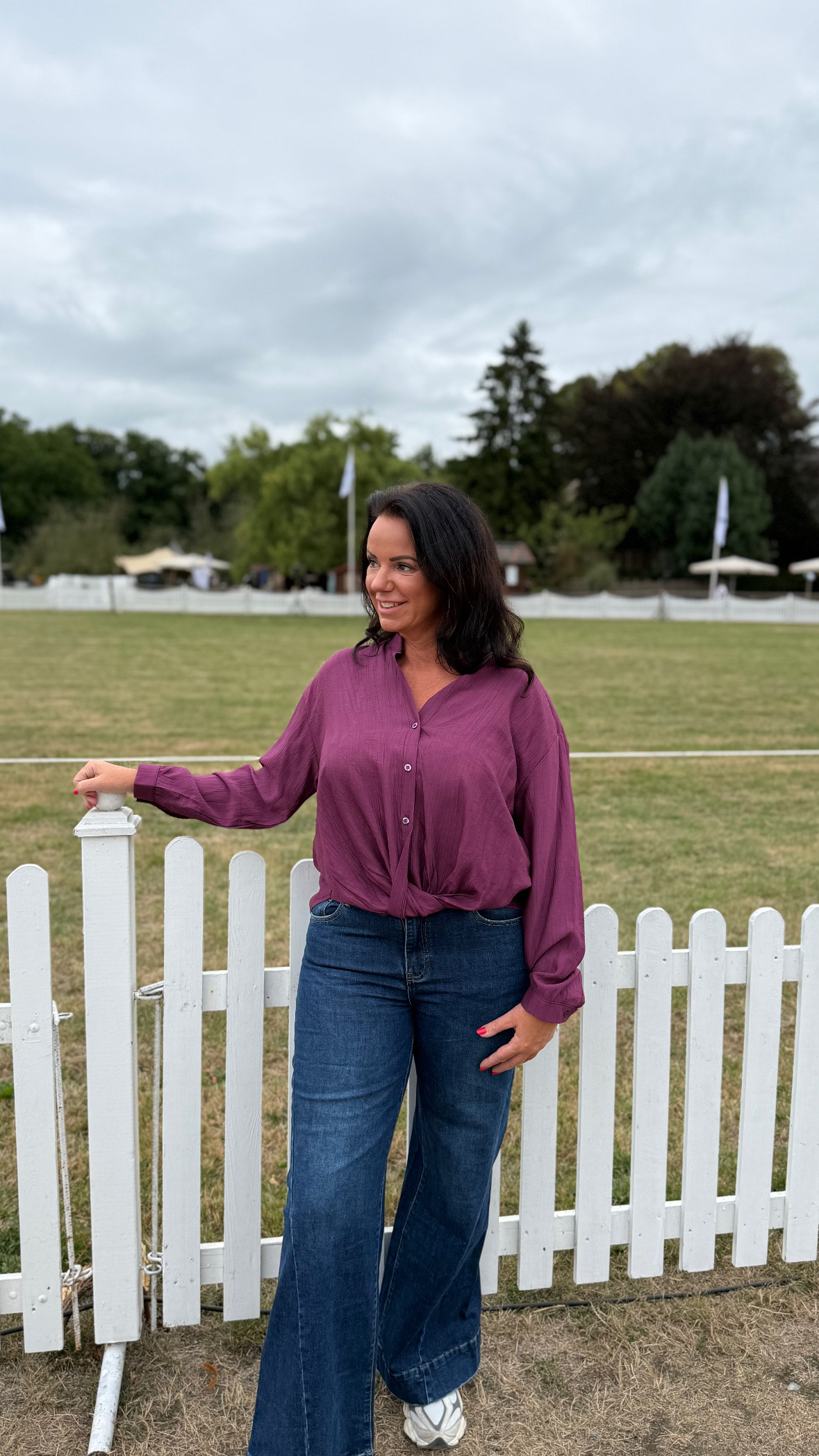 Blouse Tessa Bordeaux LabeL-L-Blouses Label-L